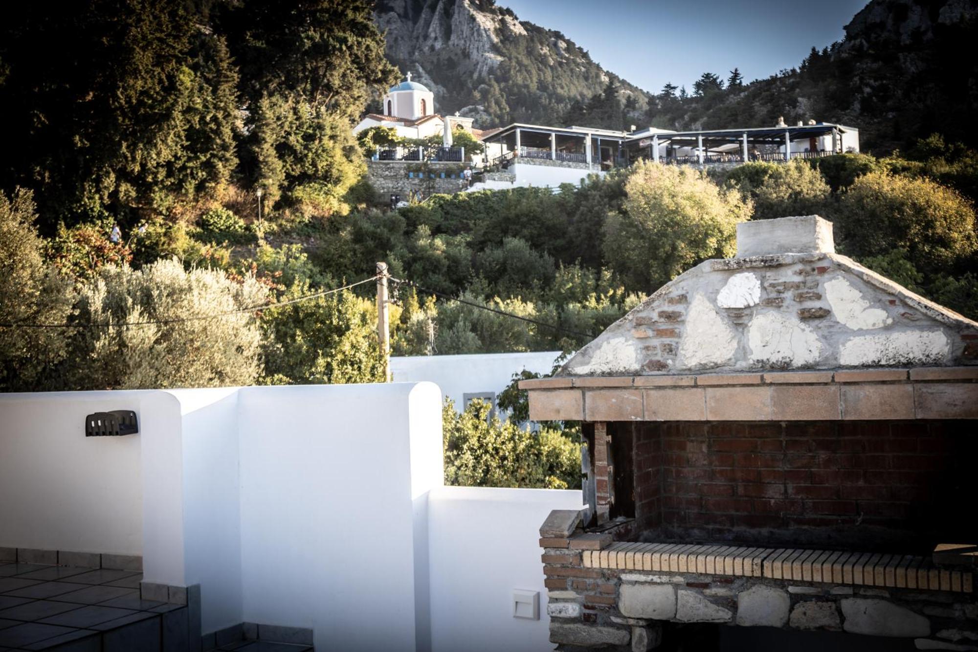 Вилла Giannis & Maria Sunset House Lagoudi Zia Экстерьер фото