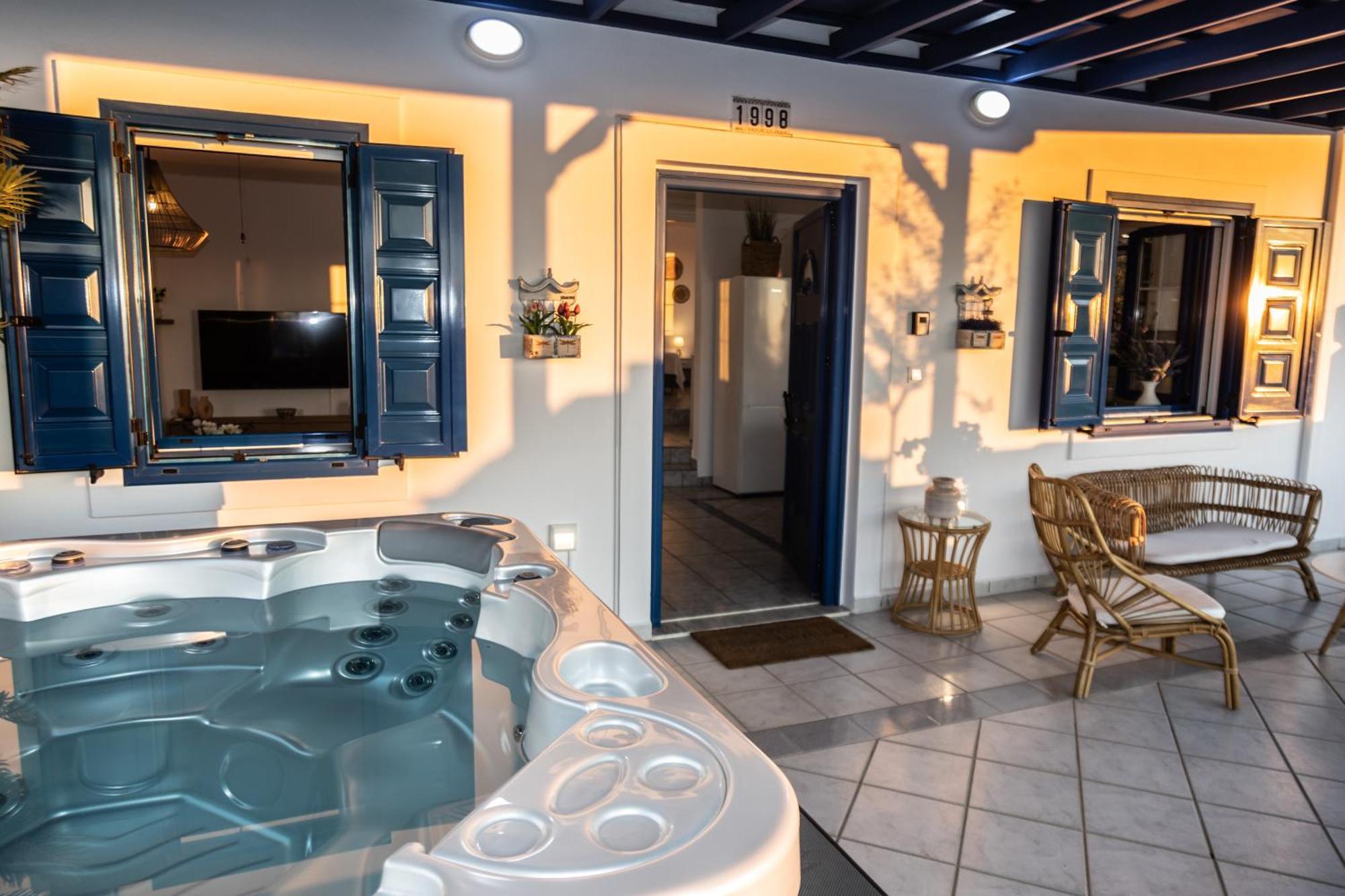 Вилла Giannis & Maria Sunset House Lagoudi Zia Экстерьер фото